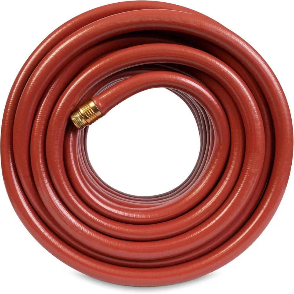 3/4" x 100' Heavy Duty Water Hose, Durable and Kink Resistant 100 ft, Garden Hoses 2