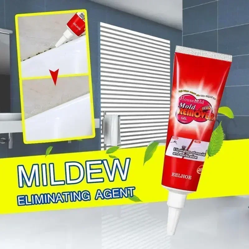 20g Wall Mold Mildew Remover Cleaner Caulk Gel Pool Tile Gap Spot Mold Remover Washing Machine Bathroom Mildew Gel