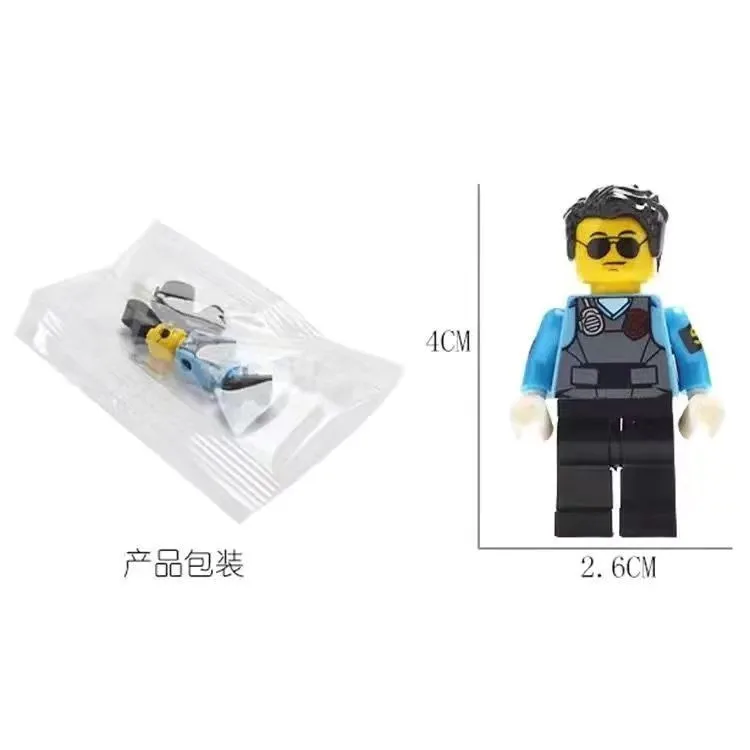 Compatible With Lego Small Particle Building Block Assembly Toy Wholesale City Military Police Doll Doll Doll Gift Wholesale Blocks - AliExpress