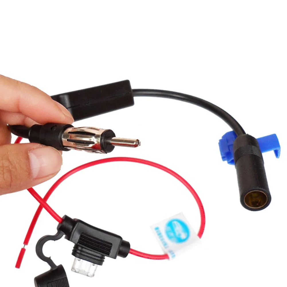 

12V Car Antenna Amplifier AM FM Booster Radio Audio Stereo Signal AMP Universal Car Signal Amplifier Accessories