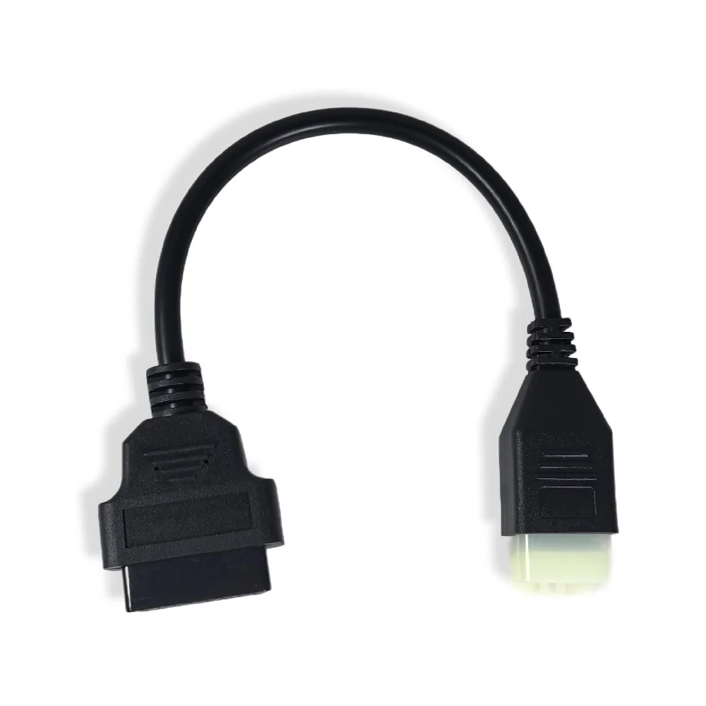 Cabo Adaptador OBD1 Para OBD2 Motos - 3 Em 1 | Compatível Yamaha Kawasaki