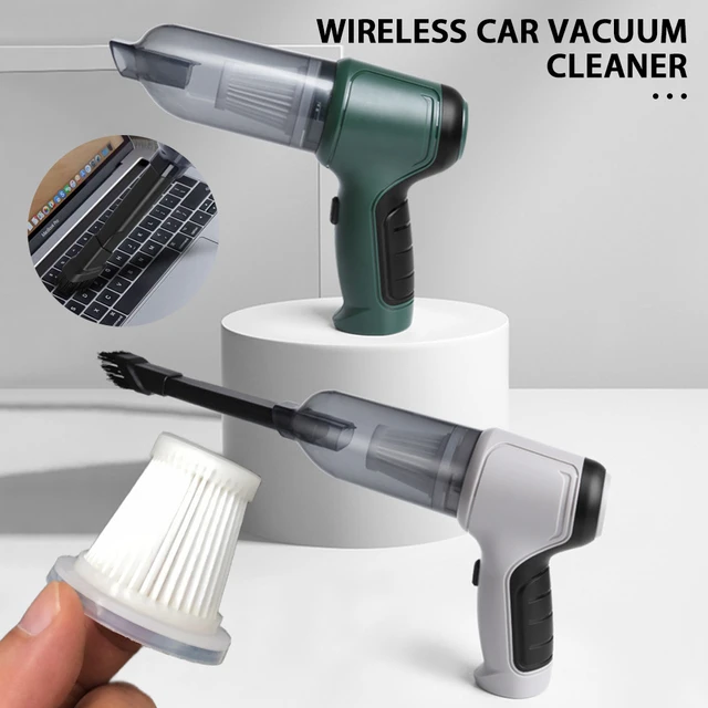 New Wireless Car Vacuum Cleaner Handheld Mini Vacuum Cleaner Super Suction  Wet And Dry Dual Use Portable Vacuum Cleaner - AliExpress