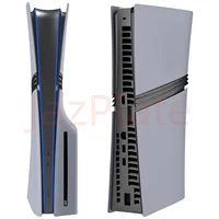 Grey Pro Disc Edition Cover Plates with Logo Skin and 30th Anniversary Sticker for New PS5 Pro Console  Shell Panels Faceplate 2