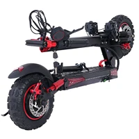 Trottinette électrique HKFREEBOY J11MAX 55 km/h, batterie 48V 18Ah, autonomie 50 km, moteur 1200W, pneus tout-terrain 11 pouces, freins à disque doubles, pliable 7