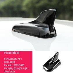 Exterior Shark Fin Antenna Cover Protective Cap (Piano Black)