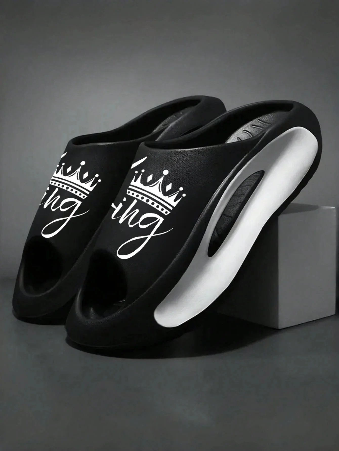 Pantoufles pour hommes et femmes, pantoufles de Couple antidérapantes à la mode Eva 2 couleurs 36-45