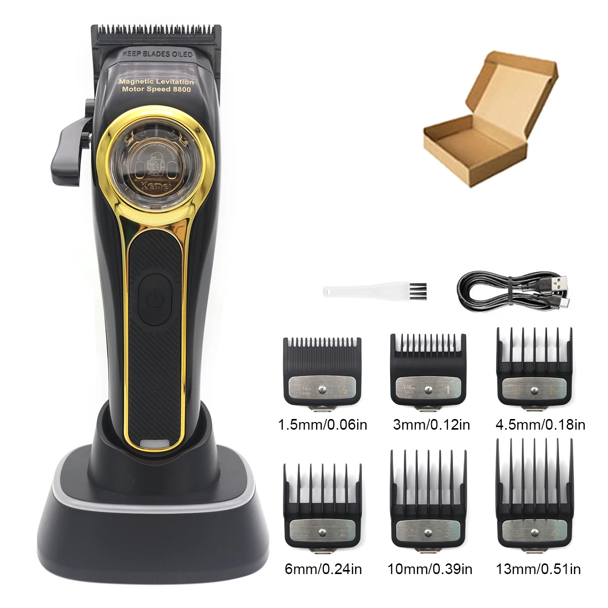ماكينة قص الشعر الاحترافية للرجال DLC شفرة لتشذيب...