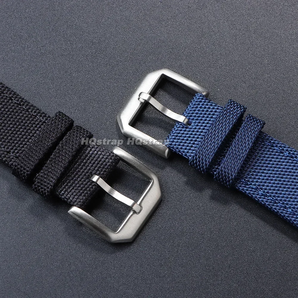 Universal Nylon Canvas Watch Strap - Business & Sport Replacement Wristband