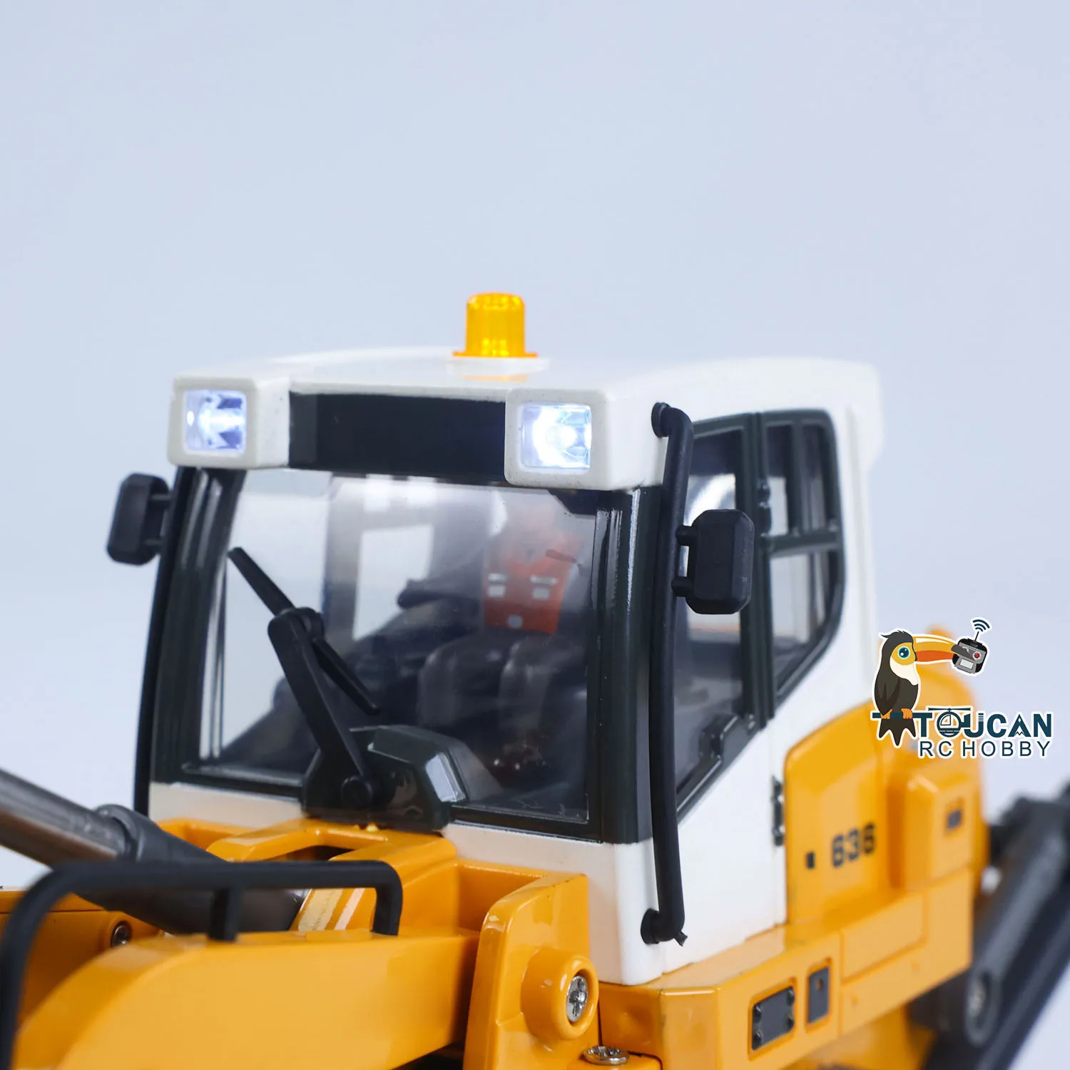 RTR 1/50 RC 굴삭기 PC520 전동 무선 조종 굴착기 로더 LR636 모델 크롤러 덤프트럭 T14R 조명 사운드 시스템 유닛