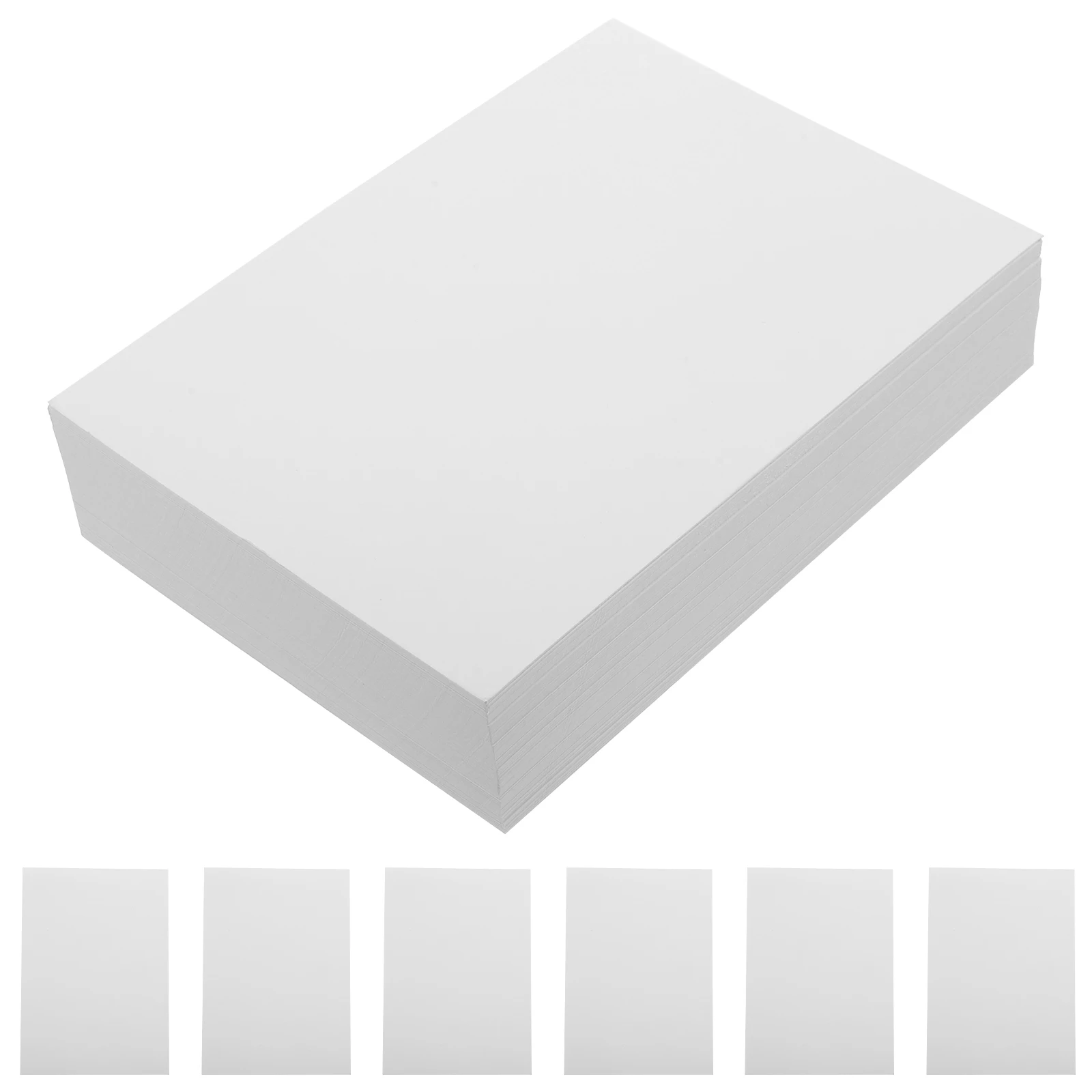 100 Sheets Glossy Photo Sheets High Glossy Photo Printing Paper Printing Papers for Pinter for Picture White Printing Miss