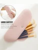 Silicone Magnetic Closure Travel Cosmetic Bag Makeup Brush Bag 4