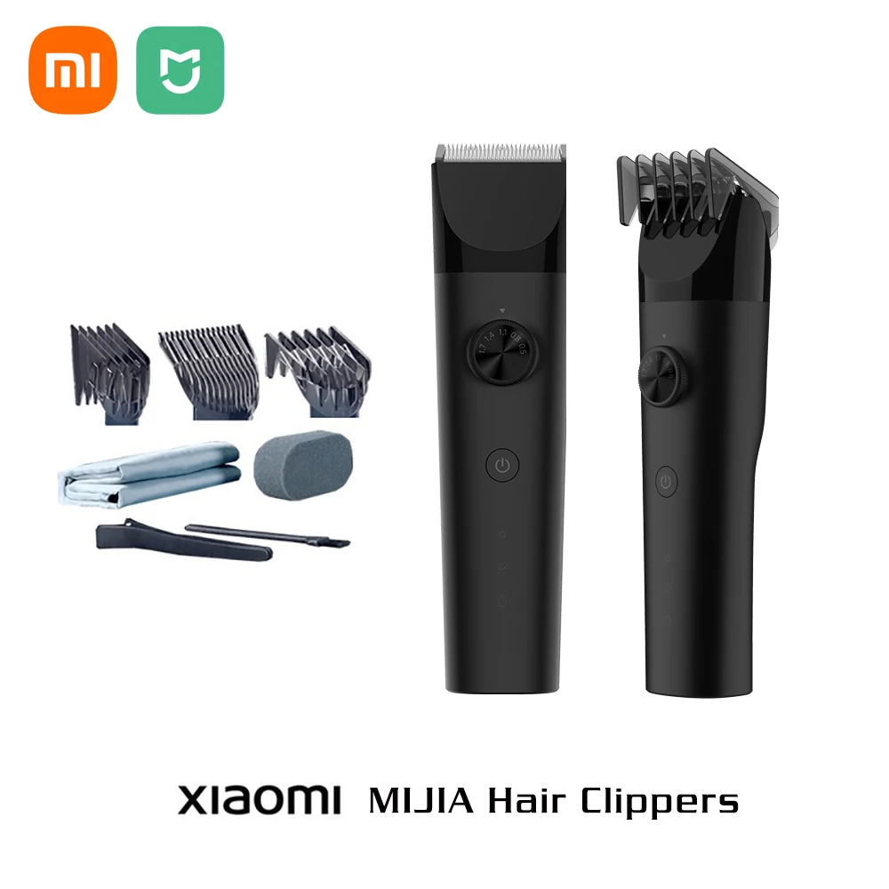 

XIAOMI MIJIA Hair Clippers Wireless Hair Cutting Trimmer Barber Cutter Titanium Alloy Blade Trimer For Men Electric Shaver