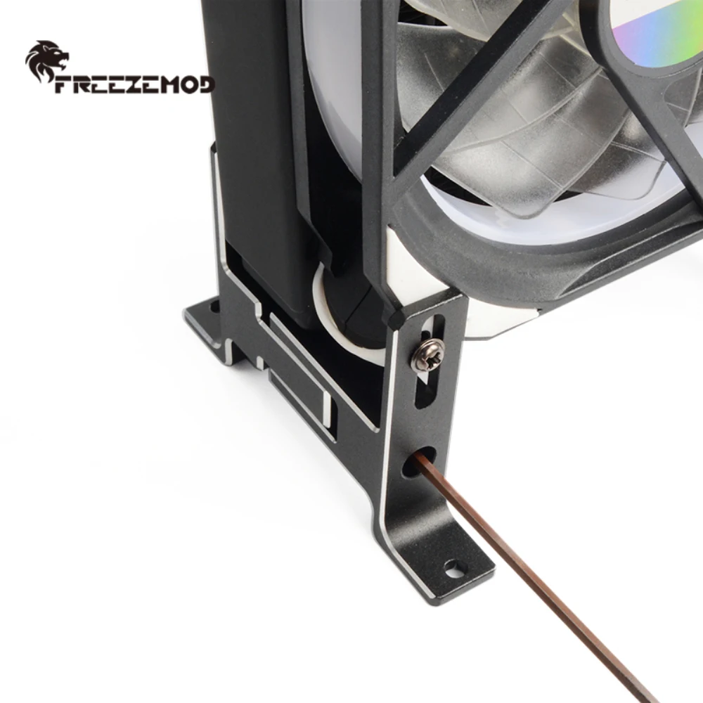 FREEZEMOD-Water Cooling Radiator Bracket, All Aluminum Alloy