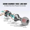 Wired Headphones 3.5mm Sport Earbuds Phone Headset 4D Stereo Headset with Mic Volume Control Music Earphones for Xiaomi Huawei 3