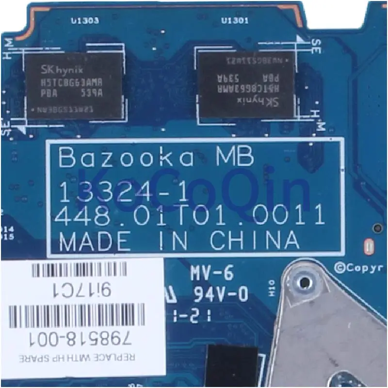 para hp Pavilion 1040 g2 I55200u 4gb Ram Notebook Mainboard 798518001 133241 Sr23y Ddr3 Computador Portátil Placa-mãe - Imagem 6