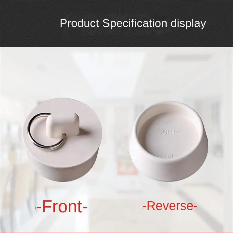 Drain Stopper Kitchen Bath Rubber Sink Plug Floor Drain Plug Sink Bathtub Drainage Stopper