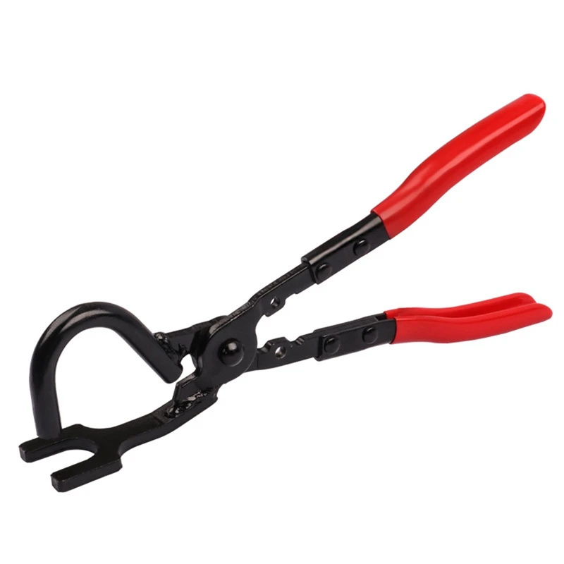 

Car Exhaust Rubber Pad Pliers Exhaust Hanger Removal Puller Heavy Duty Exhaust Pipe Rubber Gasket Removal Plier Tool