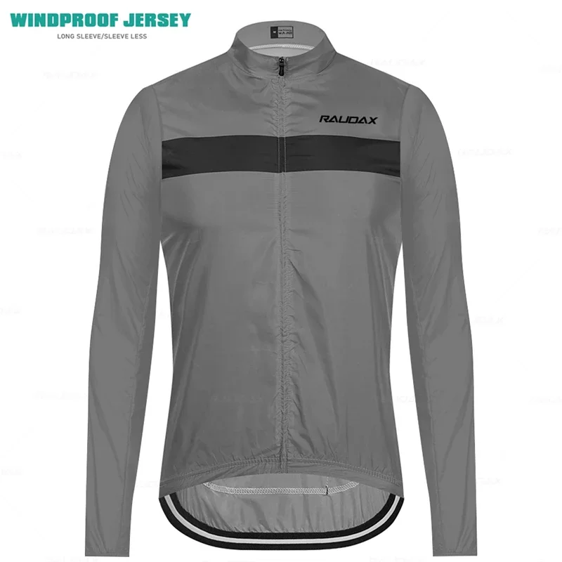 Raudax Cycling Jackets Unisex Windproof UV Protection Compact Top