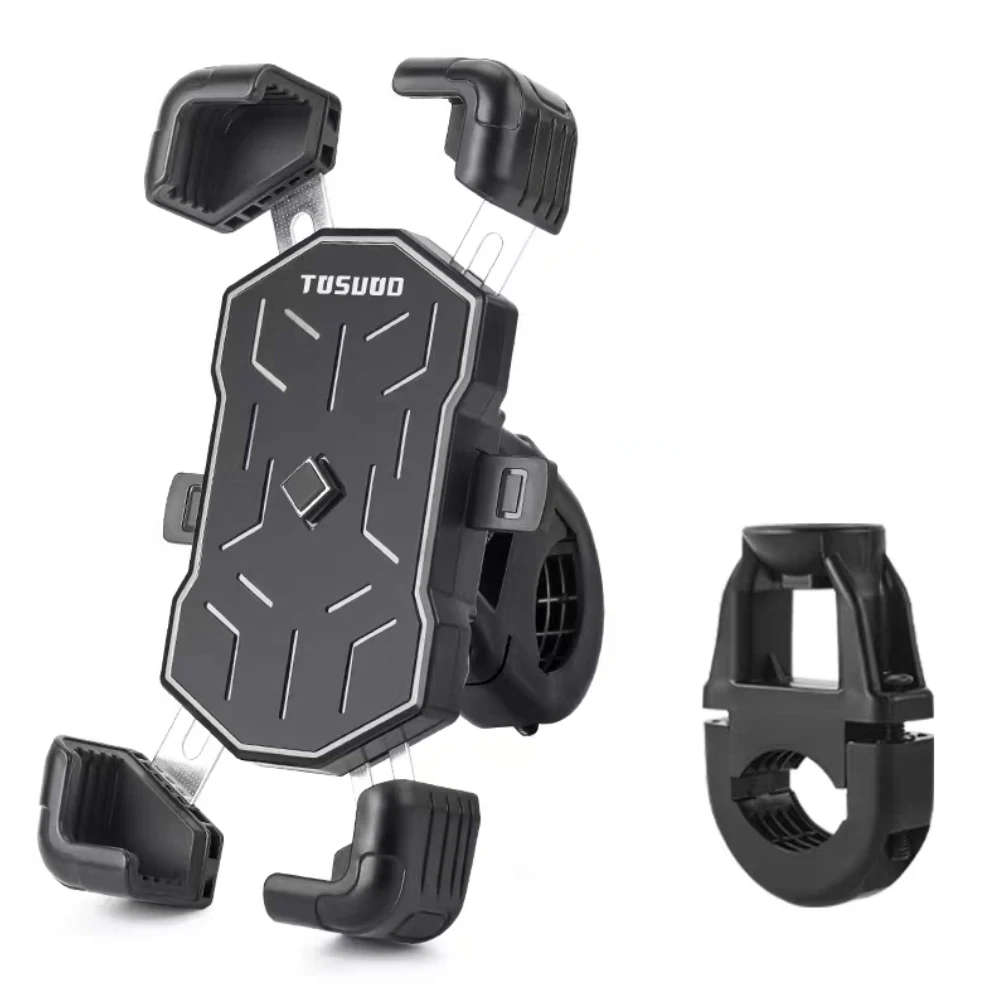 TOSUOD 360° Rotatable Non-Slip Bike Phone Holder