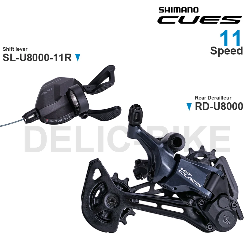 Shimano-ディレイラーセット,11スピード,SL-U8000-11Rシフターと