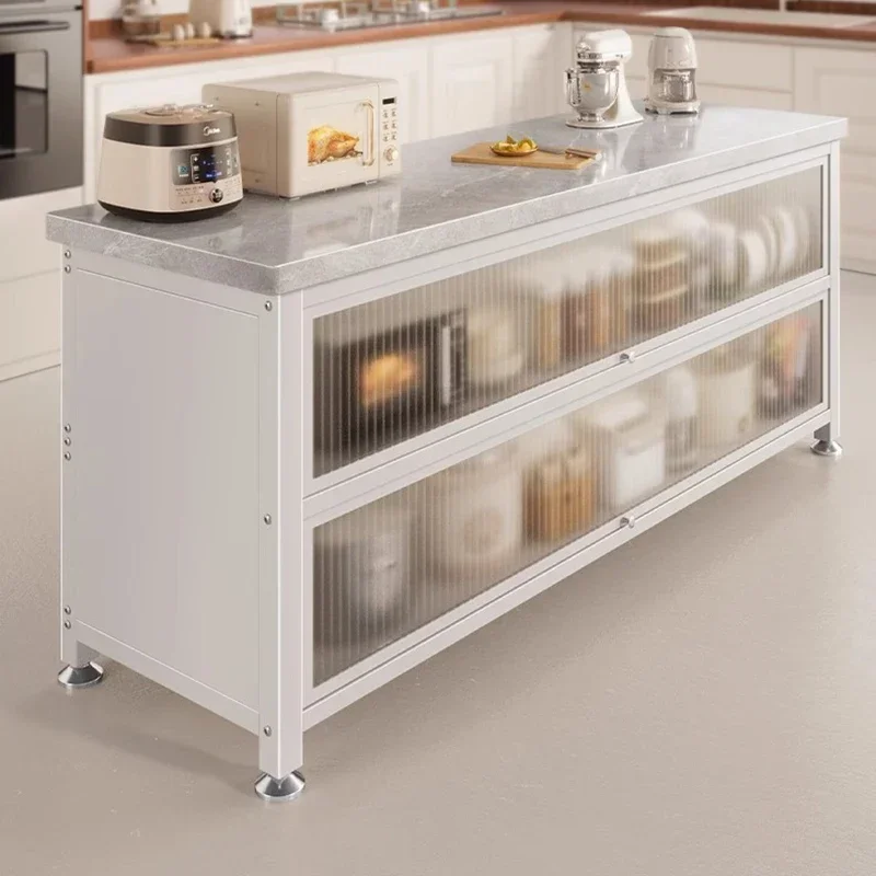 Rustic Dining Furniture Sideboard Cabinets Living Alacena Room Sideboards Side Table White Space Saver Cabinet House Ladder LT