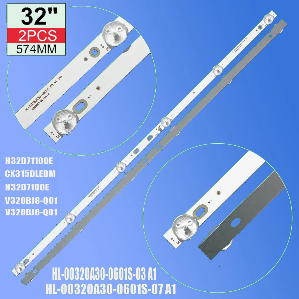 

10TV флэш-полоски Φ для 32 TV RCA RTV32Z2SM BBK 32LEM1045/T2C DJTV321 H32D7000E