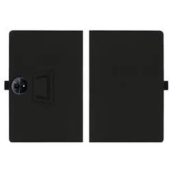 Premium Leather Magnetic Protective Case for TCL TAB 11 Gen 2 (Black)
