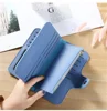 Women Long Wallet PU Leather Card Holder Large Capacity Hasp Zipper Coin Purse Multi Card Organizer Ladies Simple Clutch Handbag 5