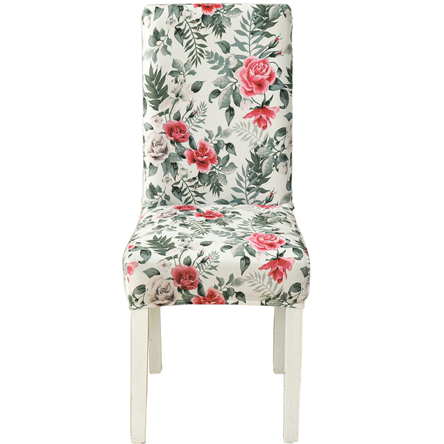 Chair Covers for Dining Room Printed Stretchable Dining Chair Slipcover Washable Removable for Kitchen Hotel,Restaurant