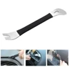 Stainless steel pry plate buckle driver for car modification removal of audio navigation center console interior door panel tool 6