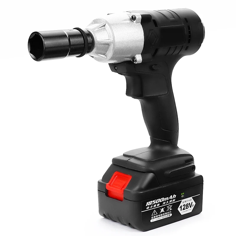 High Torque Industry Lithium Battery Power Tools Charger Cordless Impact Electric Wrench