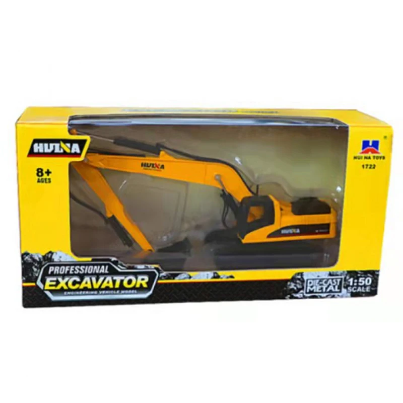 Metal Diecast Excavator Model Toy for Kids