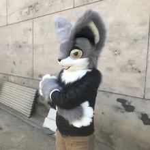 

Furry Fox Beast Suit Fursuit Beast Head Full Suit Half Suit Head Tail Foot Claw Activity Large-scale Event Cosplay Costume