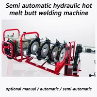pe pipe butt welding machine hand-operated manual semi-automatic automatic hot melt hydraulic four-ring butt welding machine 1