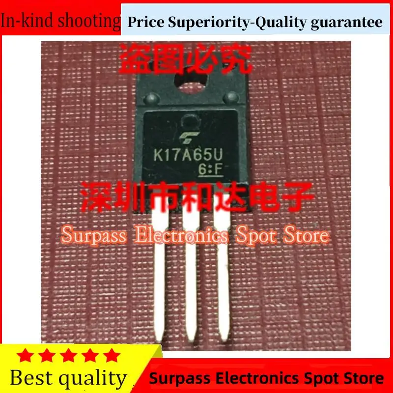 

10 шт.-100 шт. K17A65U TK17A65U TO-220F 650 в 17 а цена Превосходство-гарантия качества