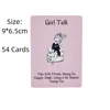 Island Time Pink Love Oracle Cards A 54 English Visions Divination Edition Tarot Deck Borad Games 2