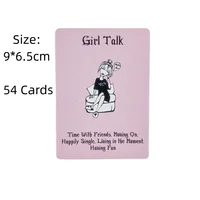 Island Time Pink Love Oracle Cards A 54 English Visions Divination Edition Tarot Deck Borad Games 2