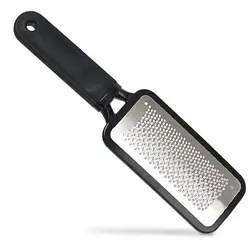 Professional Foot File Scrubber for Smooth, Callus-Free Feet (Black)