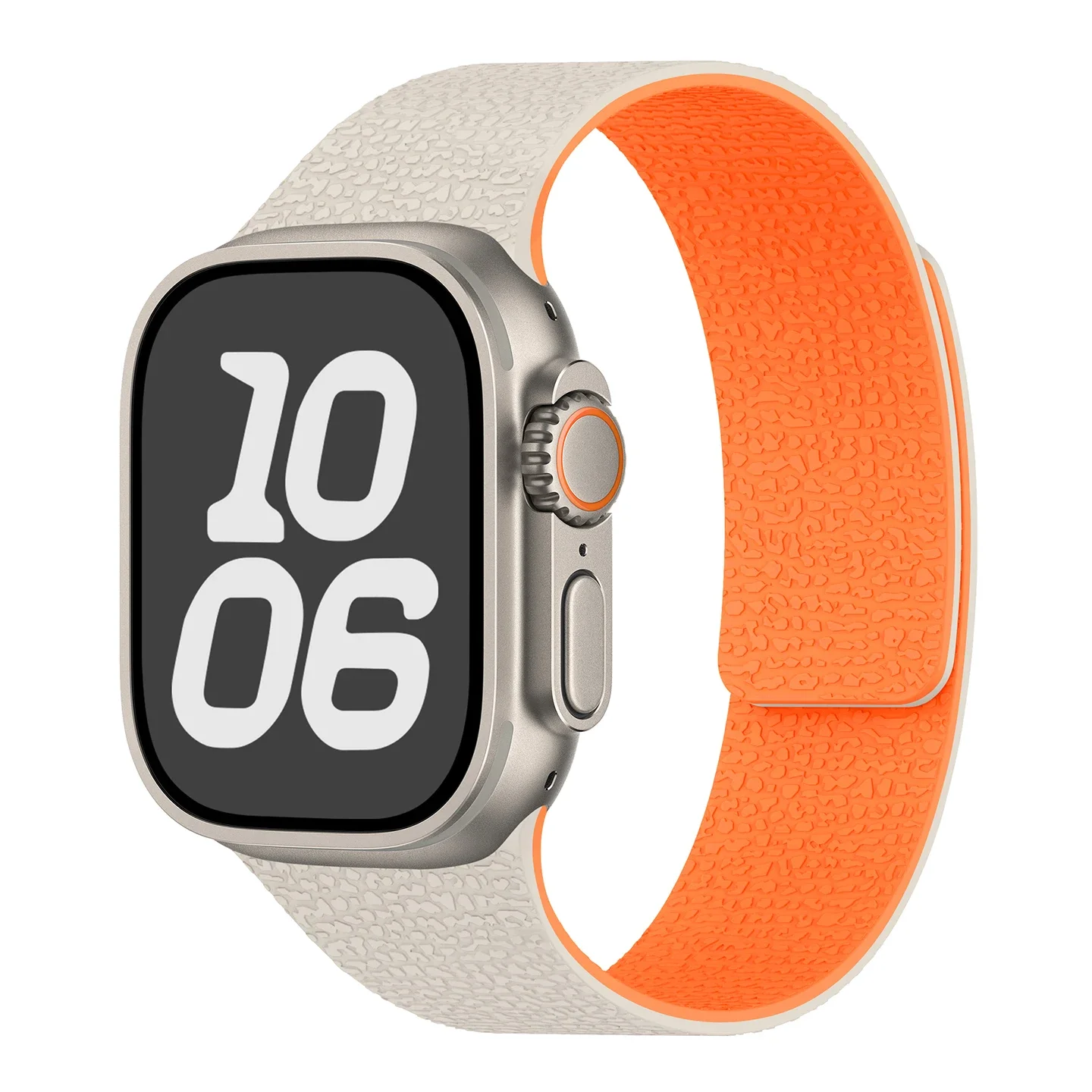 Enhanced Magnetic Silicone Band for Smartwatches - Durable, Stylish, and Comfortable Bracelet Strap