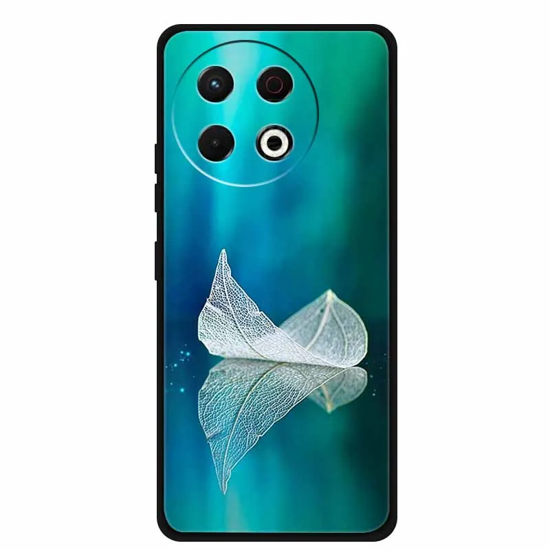 Black Silicone Soft Phone Case - Protective Back Cover