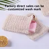 5Pcs Sisal Soap Saver Bag Exfoliating Mesh Pouch Eco Friendly Natural Zero Waste Foaming And Scrubbing Sisal Bag For Bathroom 2