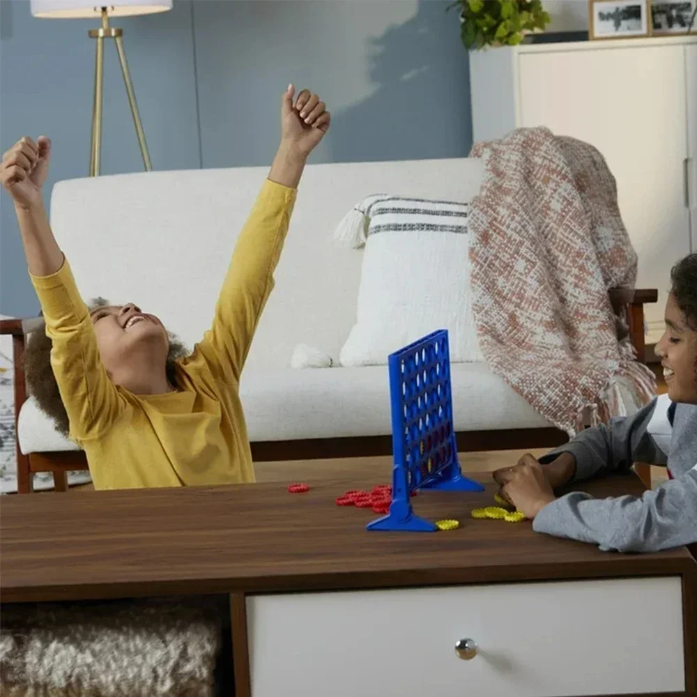 The Classic Game Of Connect 4  Game For 2 Players; Connect 4 Grid Get 4 In A Row Game For Kids Ages 6 And Up Backyard Games For 6