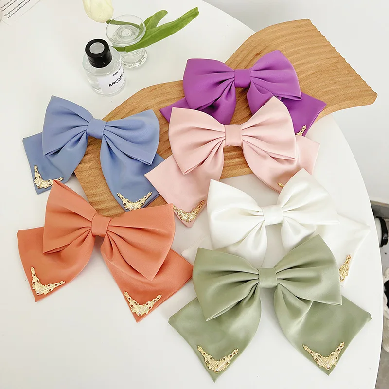 Рисунок 4 - 2022 модные большие атласные заколки