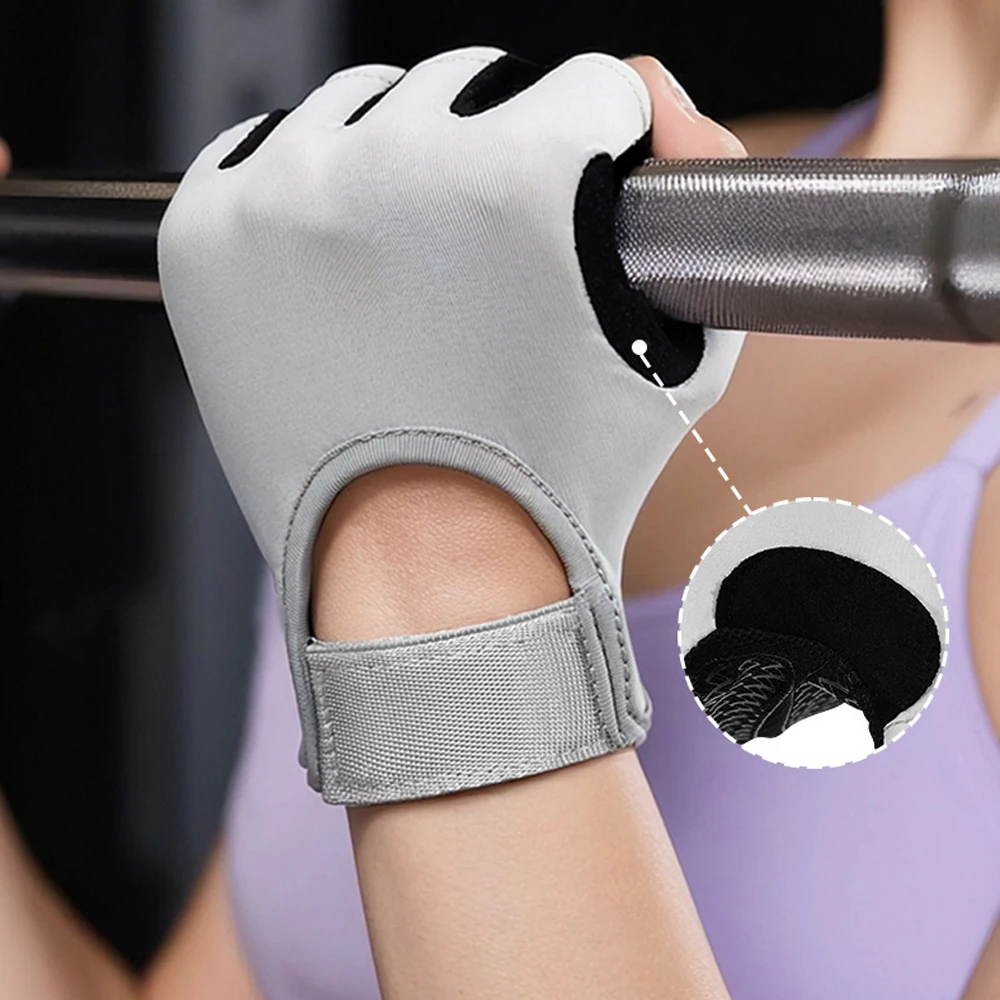 Breathable Workout Gloves, Antislip Weight Lifting Gym Gloves for Men Women, Superior Grip & Palm Protection for Wei