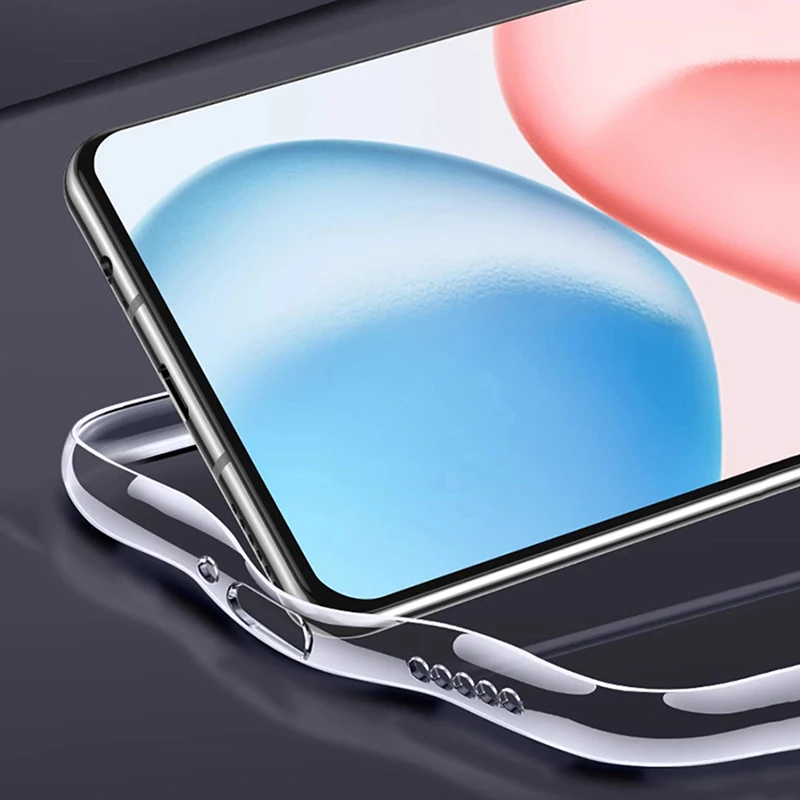 Luxury Clear Silicone Soft Case - Ultra Thin Transparent Back Cover Coque