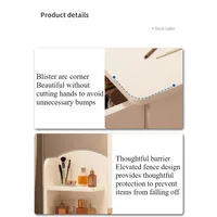 dressing table Small apartment with mirror storage storage makeup integrated table Modern simple European masterbedroomdressing 6