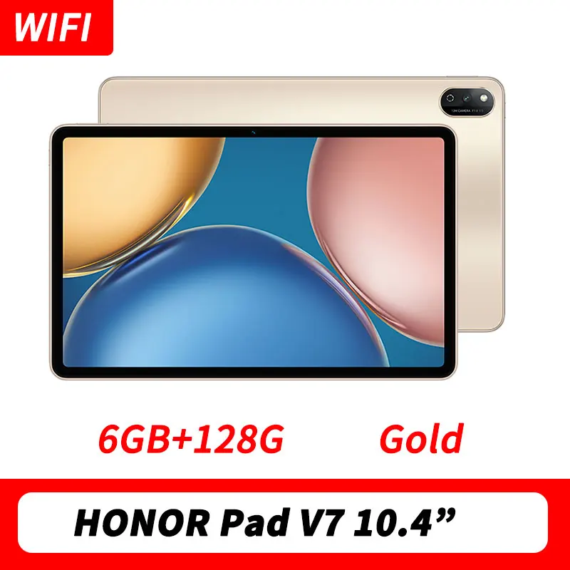 Original HONOR Mediapad V7 10.4 Inch 2K 90Hz Screen MediaTek 900T Octa Core Front 8M Back 13M HONOR Tablet PC V7 WiFi 6 7250mAh most popular tablet computer Tablets