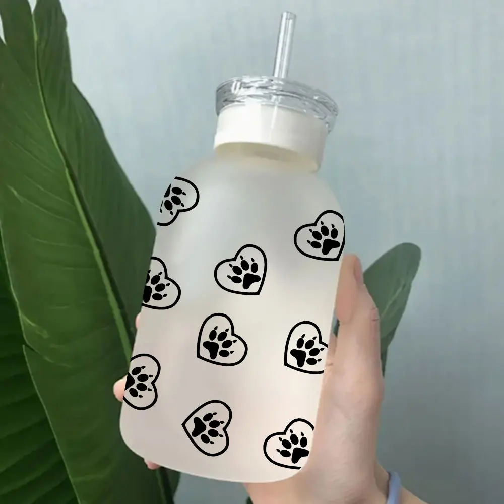 3D UV DTF Transfers Stickers 16oz Cup Wraps Animal Paw Printed For DIY Glass Ceramic Metal Leather Etc Material Surface D380