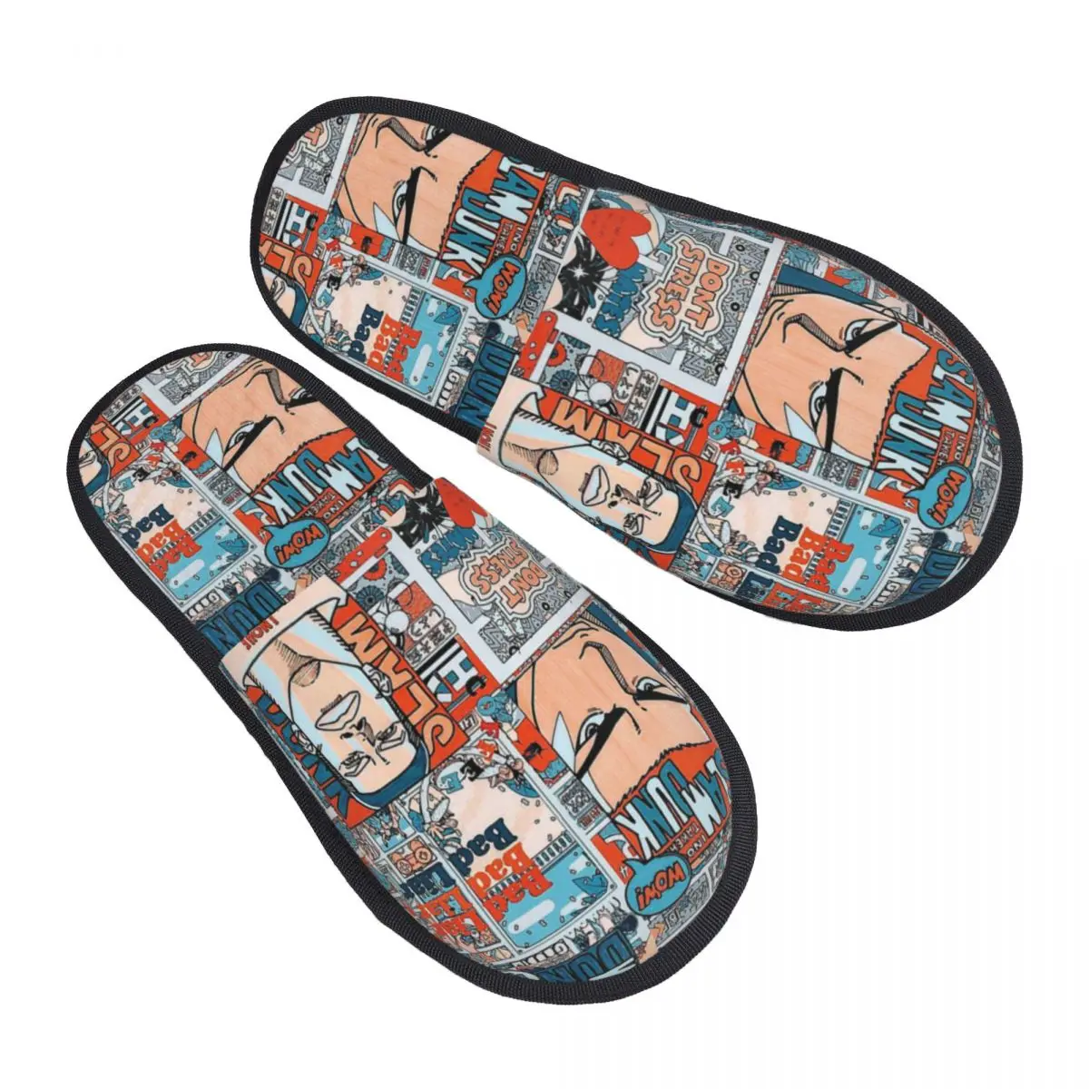 

Anime Sakuragi Men Women Furry slippers fashion special Home slippers