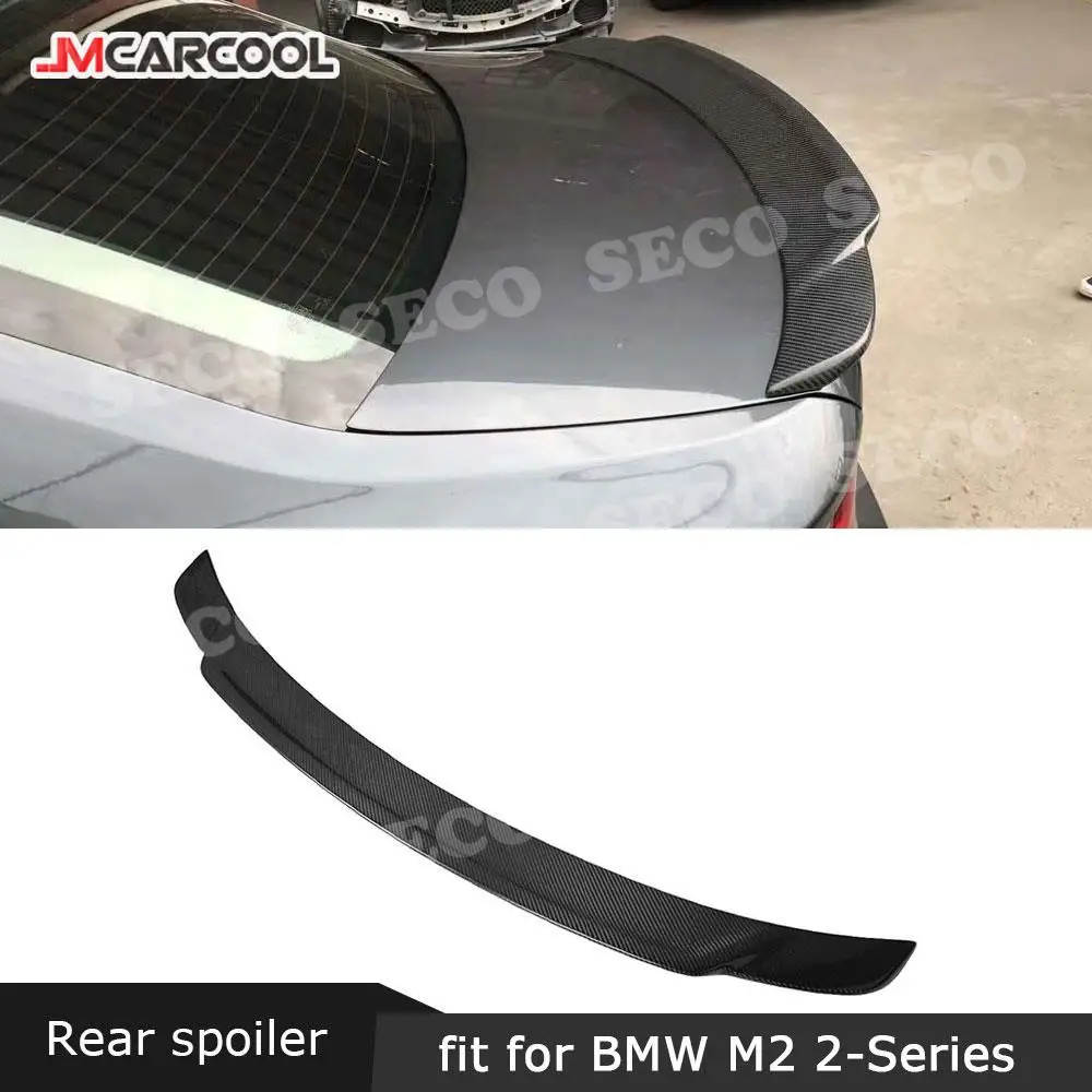 

Carbon fiber rear spoiler lip wings for BMW 2 Series F22 F23 F87 M2 218i 220i 228i M235i 2014-2018 Car Styling